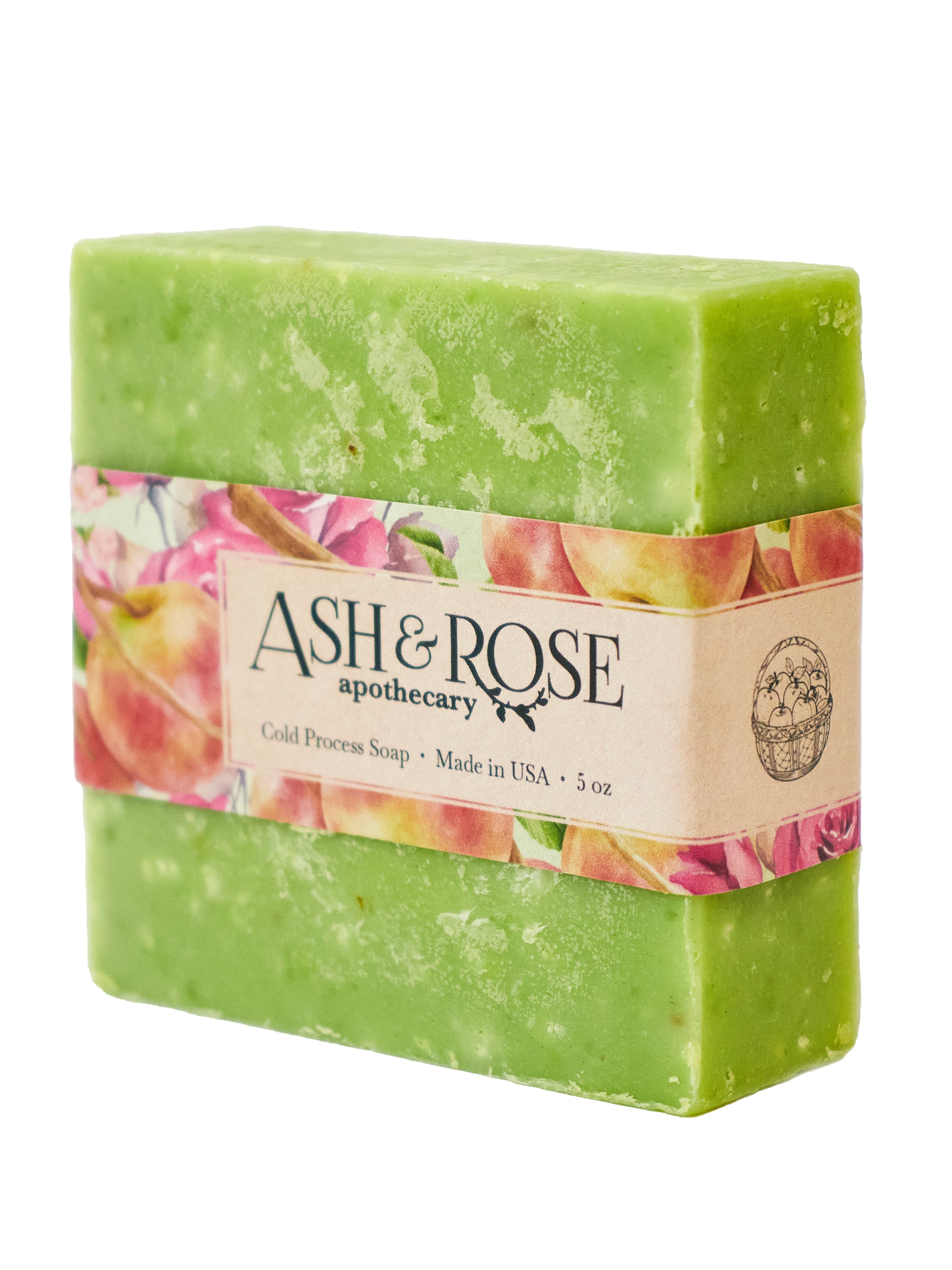 Apple Rose Soap Scrub Bar