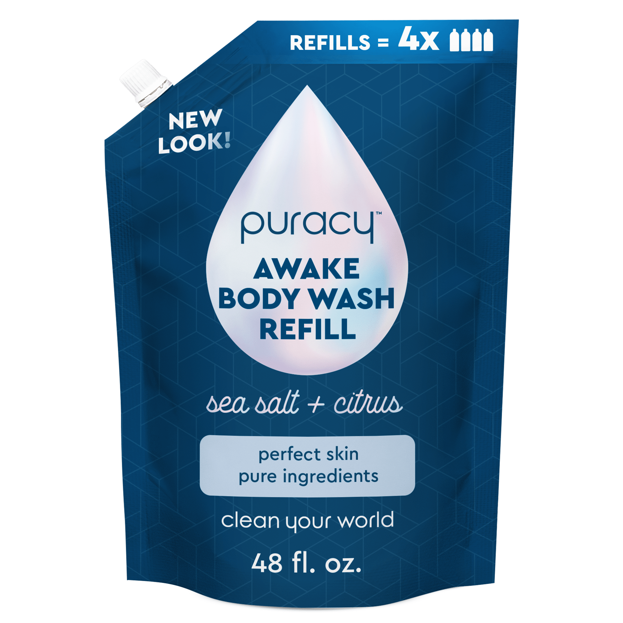 Puracy Awake Body Wash