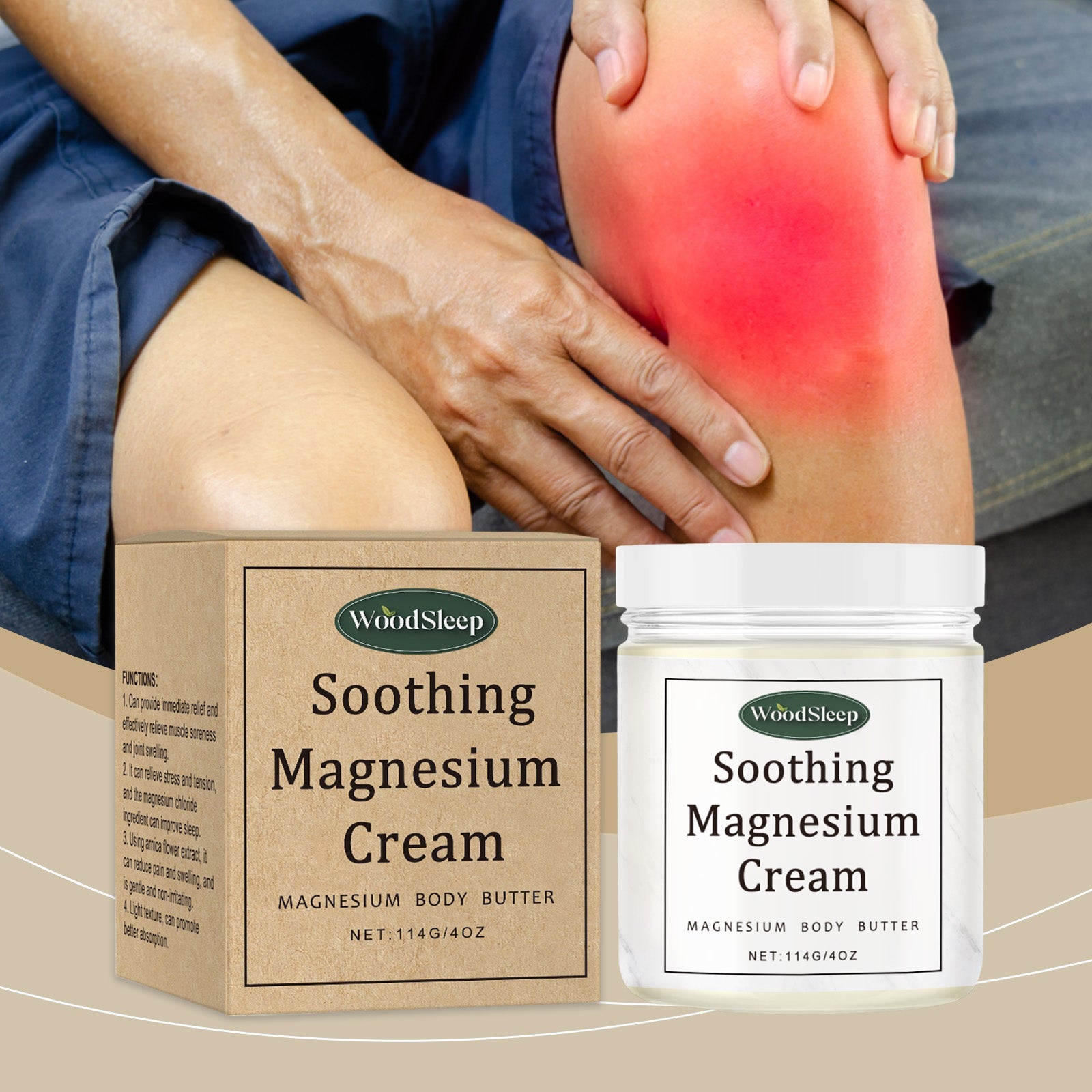 Magnesium Body Cream – Sleep & Joint Care