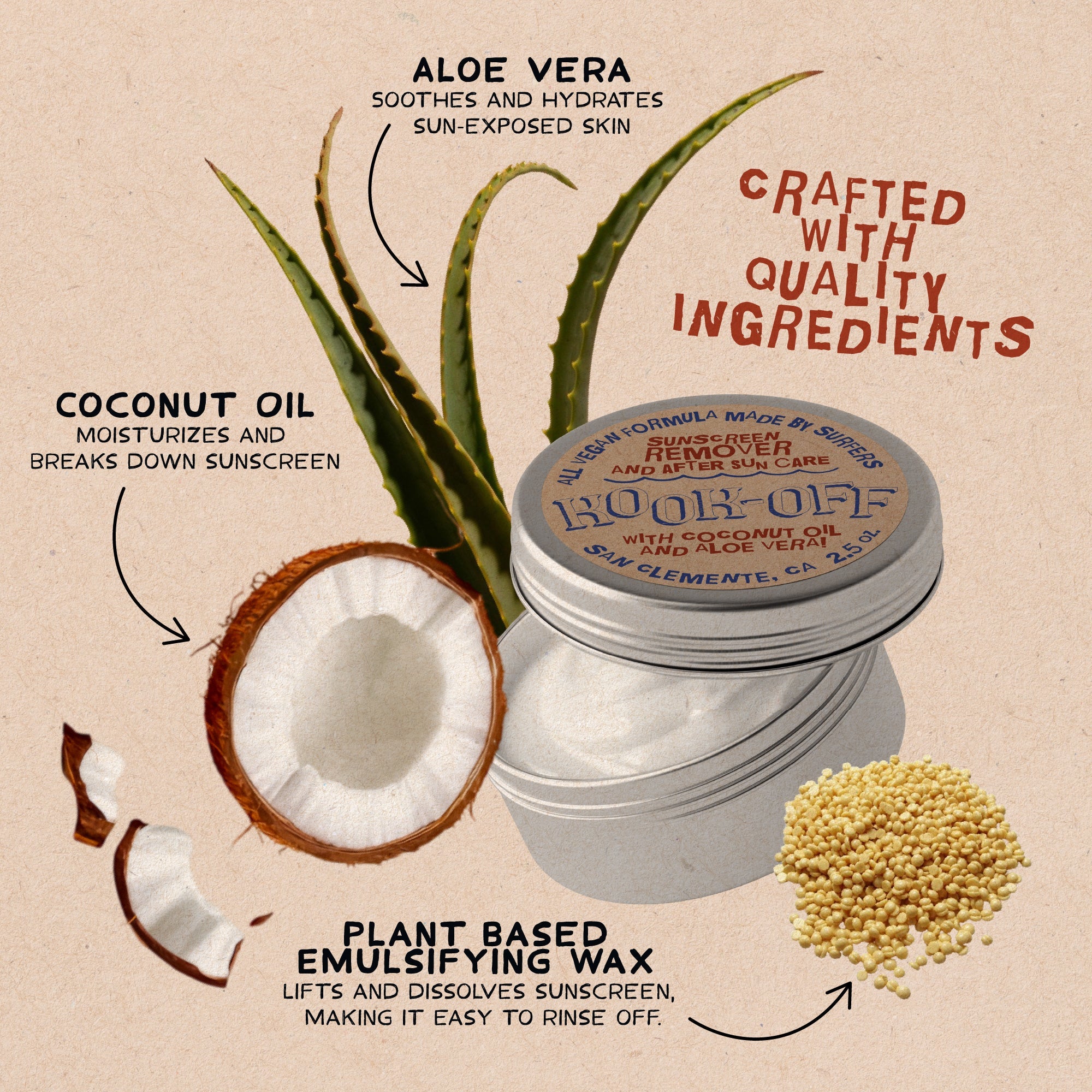 Kook-Off Sunscreen Remover & After Sun Care