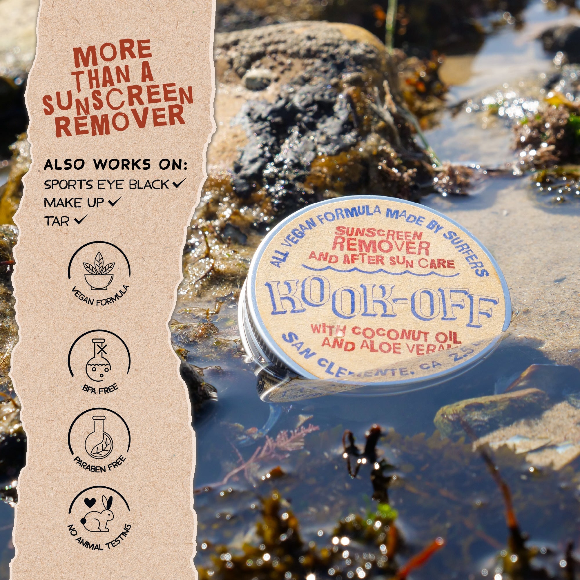 Kook-Off Sunscreen Remover & After Sun Care