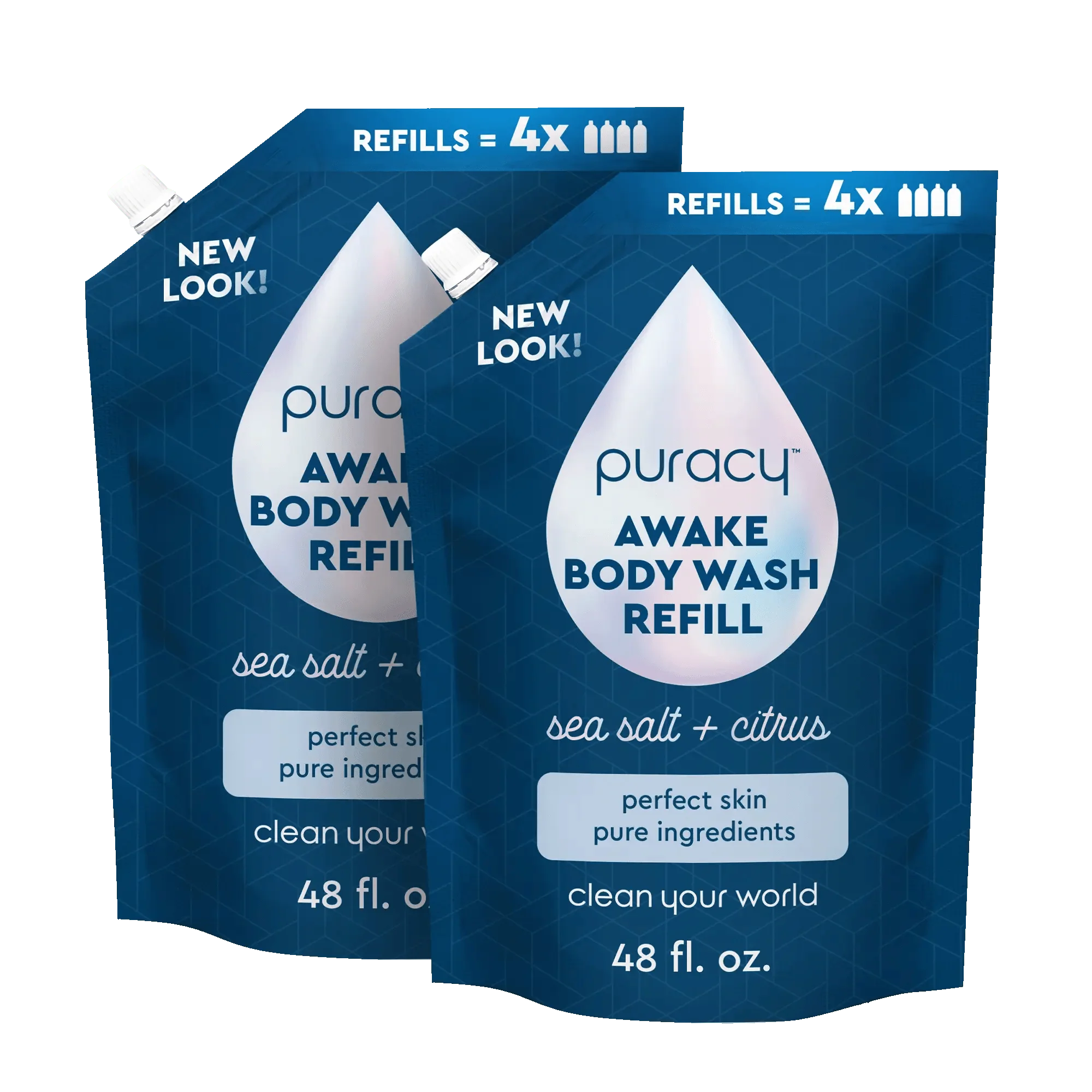 Puracy Awake Body Wash