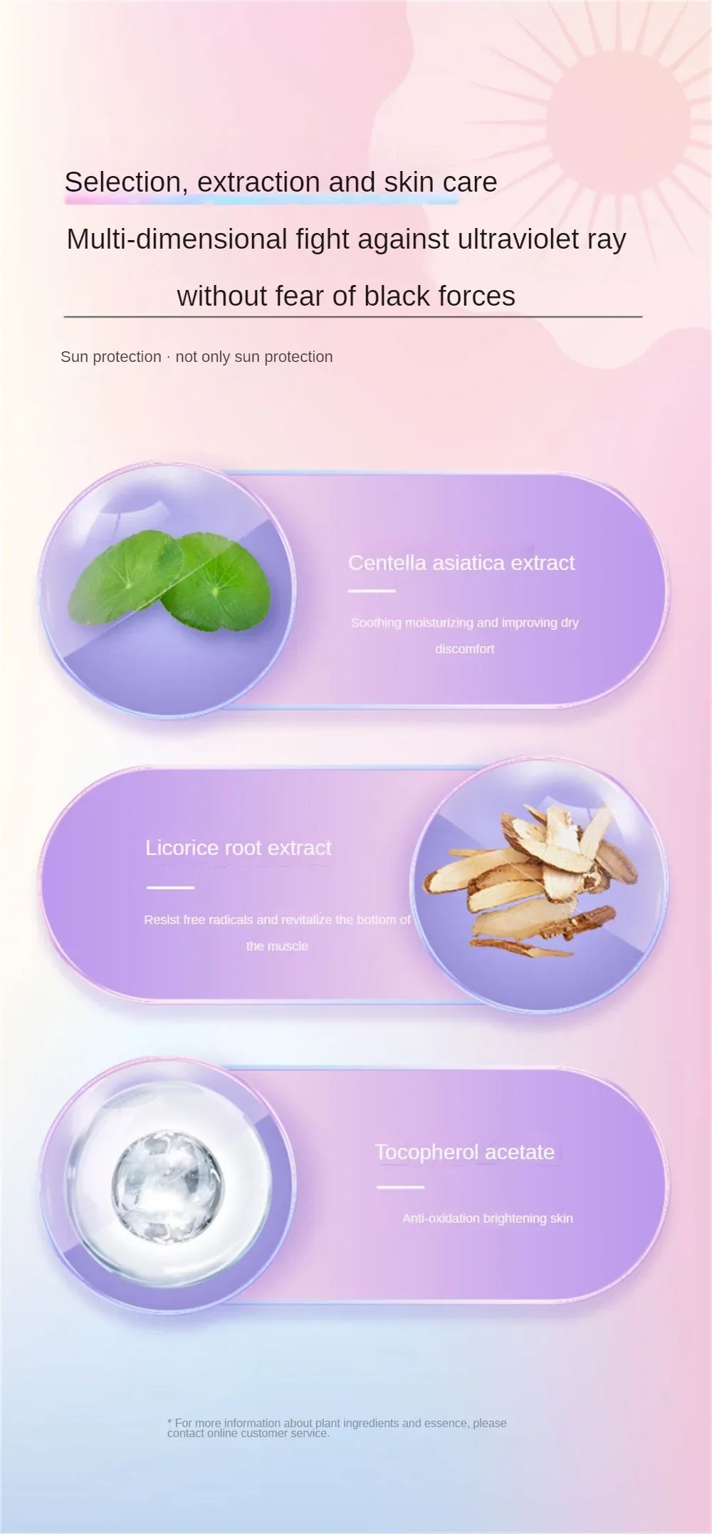 Refreshing Moisturizing Sunscreen 30ml