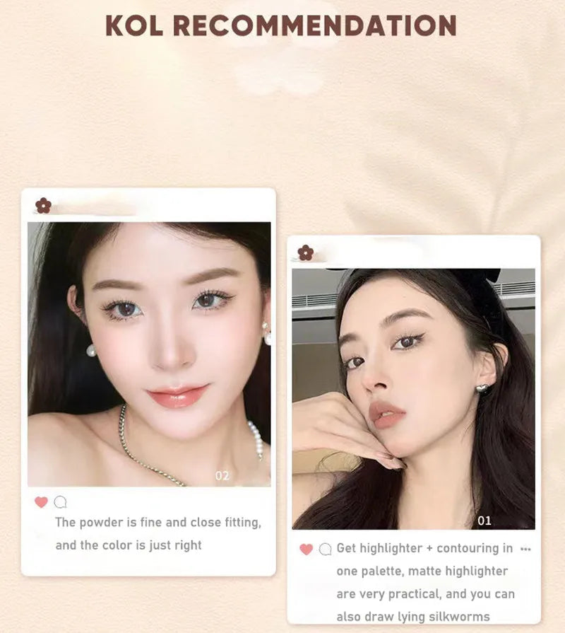 Judydoll Facial Highlighter Palette