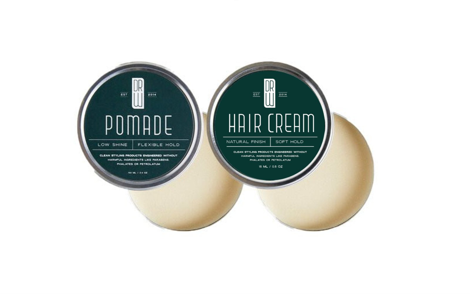 Hair Styling Sample Pack – Pomade & Hair Cream